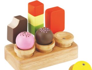 wooden ice cream