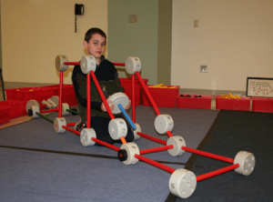 Seriously, what kid wouldn't want to build their own Flintstone car? 