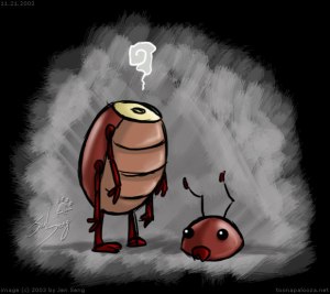 Damn.  Who turned the lights out? 