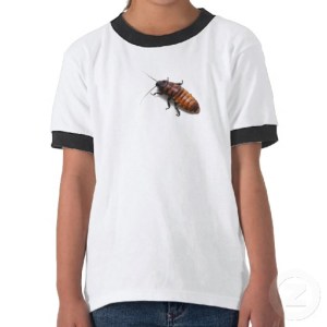 Excuse me,  You've got a bug on your chest.  